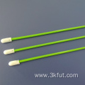 Green Round Head Sample Collecting Foam Swab